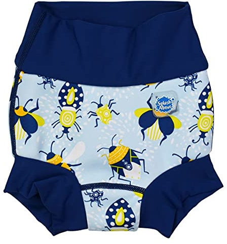 Splash About Happy Nappy Duo Couche de bain réutilisable, Bugs Life, 6-12 mois