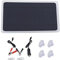 Cuifati Kit de Panneau Solaire 20W 12V Monocristallin, Kit de Sauvegarde d'alimentation Portable pour Panneau Solaire Mise à Niveau du contrôleur étanche pour Voiture, Bateau, Automobile, Moto,