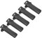 ciciglow 5-teiliger Gürtelclip für TK3207 TK2207, Tragbarer, Strapazierfähiger Kunststoff-Funkgeräte Walkie Talkie Gürtelclip Ersatz für Erwachsene, Schwarz