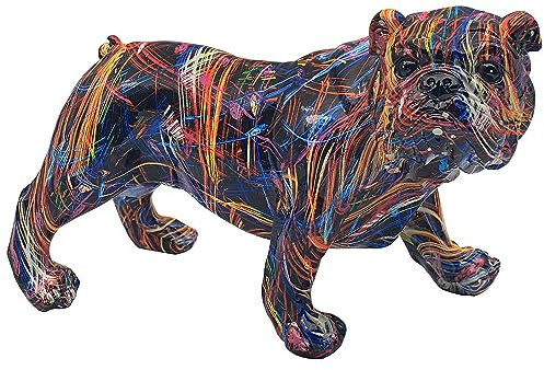 Lesser & Pavey British Designed Supernova Decor Ornament | Bulldog Design, Home Decor, Animal Ornament, Decorative Accessory