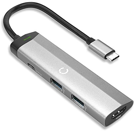 CELLONIC Multiport Hub compatible with 1MORE LAPTOP 2023 | HDMI > HDMI Standard (Type A), 3m, for 1MORE LAPTOP 2023