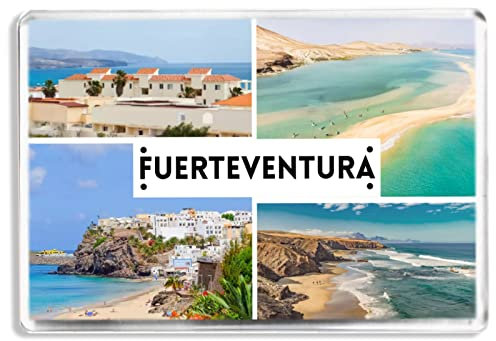 Fuerteventura - Spain - Souvenir Tourist Fridge Magnet - Novelty Keepsake Gift