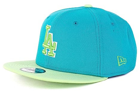 New Era Kids Caps - Kinder Kappe - Baseball Cap - 9FIFTY Snapback - NFL - MLB - NBA (Los Angeles Dodgers Petrol Green)