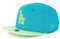 New Era Kids Caps - Kinder Kappe - Baseball Cap - 9FIFTY Snapback - NFL - MLB - NBA (Los Angeles Dodgers Petrol Green)