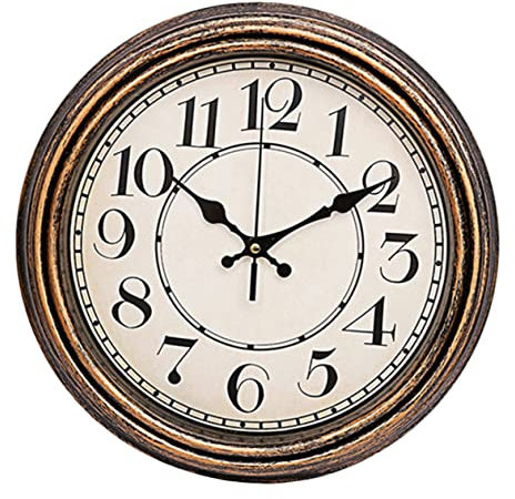 HOMSFOU Wanduhr Quarzuhr Retro Hubschrauber- fürs Auto Batterie Digitaluhr trendiges Uhren die Büroeinrichtung dekorative Uhr Vintage Uhr Mode Taschenuhr Plastik
