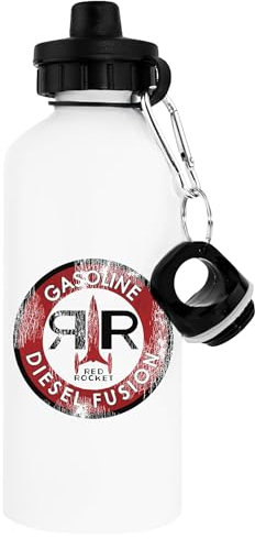 Générique Red Rocket Bouteille D'eau Flacon Réutilisable Blanc