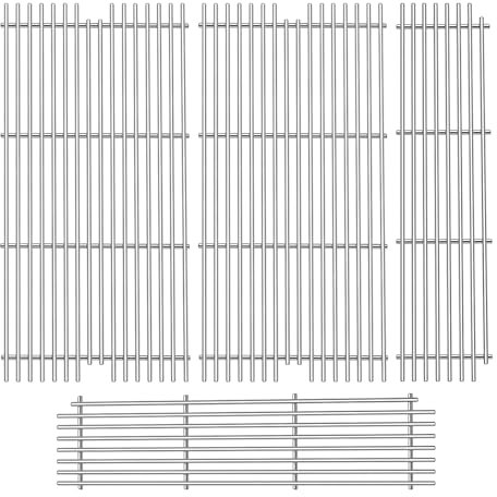 Boloda 2 Stück 54911 Grillrost mit 2 Stück 54921 Grillrosten Ersatz für Viking VGBQ 76,2 cm T Serie VGBG 41 Zoll T Serie VGBQ 53 Zoll T Serie
