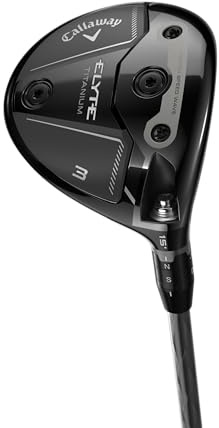 Callaway Golf Elyte Titan Fairway Trä (3 trä, extra styv, Denali kol 70 gram, höger)