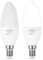 Ampoule LED Capteur Crépusculaire E14 C35 5W 400lm Blanc Froid 6000K, AC 220-240V 360 Degrés, Ampoule LED Détecteur de Lumière E14 Bougie pour Entrée Jardin Extérieur, lot de 2