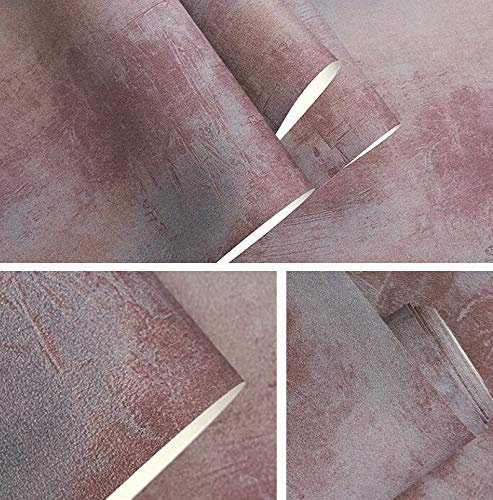 Generic Tapete, Zement Form Pvc Tapete Schlafzimmer Tapete Wohnzimmer Tapete Bar Tapete Cafe Tapete Beton Hintergrund Tapete Tapete Tapete/Hellgrau/0,53 * 9,5M