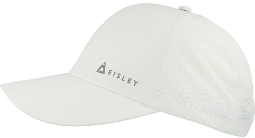Eisley Unisex Salerno Cap Mit UPF50+ Atmungsaktiv & Schnell Trocknend Klettverschluss, Weiß, Einheitsgröße EU