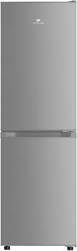 Continental Edison Kühlschrank mit Gefrierschrank unten CEFC193NFS3 – Klasse E – 193 l – L 48 x T 57,5 x H 154 cm – Silber