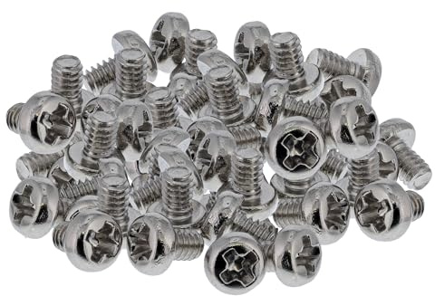 InLine Schraubenset für M.2 SSD Montage, Kreuzschlitz, M2x3mm, vernickelter Stahl, ideal für Mainboard und Adapterkarten, 50er Pack, 77783A