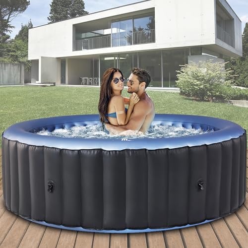 Miweba Whirlpool MSpa | 2-8 Personen Pools (Bergen 4 Personen) | Viele Modelle rund und eckig | Ø 125-224 cm | In- Outdoor Pool | Bis zu 144 Massagedüsen | Ganzjähriger Einsatz winterfest