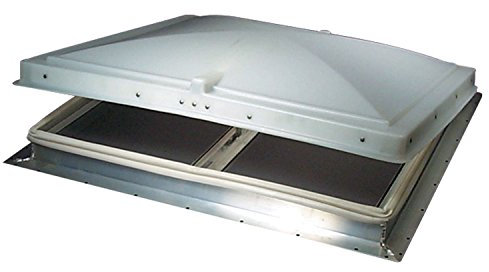 Heng's 66621-C2 Fluchtlüfter mit Aluminiumrahmen, 55,9 x 55,9 cm