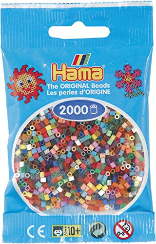 Hama - Mini Sachet 2000 Perles Multicolour, 501-00