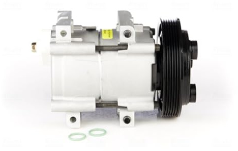 NISSENS 89190 A/C Kompressor für Klimaanlage Klimakompressor mit ID: FS10-154 Kältemittel: R134a PAG 46 mit 144mm Riemenscheibe Rillen: 6