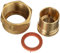 Boutté 1183783 GZR15014 Raccord gaz butane-propane femelle 20 x 150 à braser cuivre ø 14 2 pièces