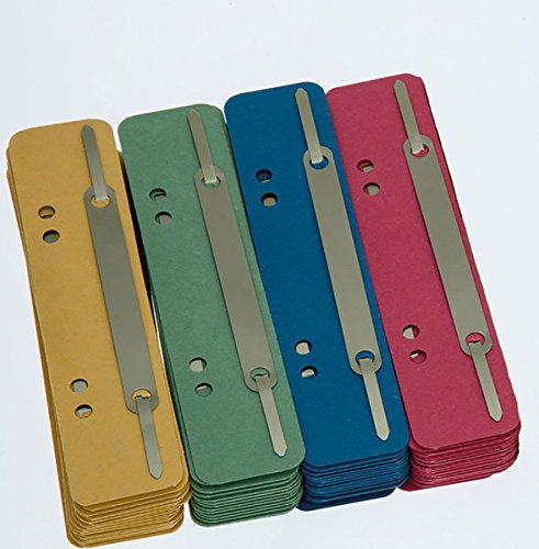 Heftstreifen kurz RC-Recycling mit Metalldeckleiste, sortiert