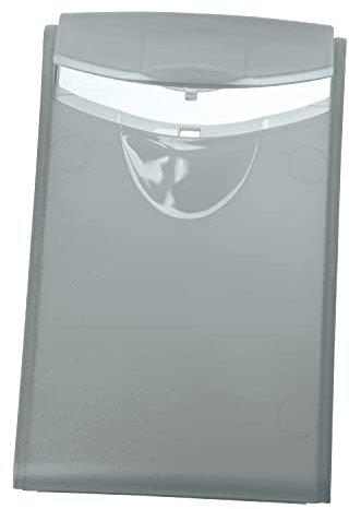 Visitenkarten-Etui COGNITO, transluzent-grau