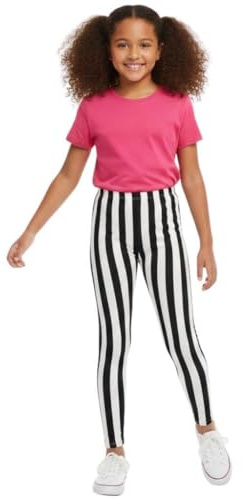 A2Z 4 Kids Girls Legging Comic Graffiti Floral Leopard Tartan Aztec Zebra