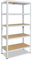 shelfplaza® 180x50x40cm Home Étagère Charge Lourde Blanc/Etagere Metallique 5 Niveaux / 175kg capacité Charge/Etagere en Metal, étagères de Rangement & Etagere Rangement Garage Acier
