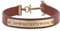 PAUL HEWITT Herren Ankerarmband Signum Koordinaten mit Leder Band in Braun und Anker aus Messing PH-MSC-M-Br-XXL