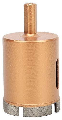 Forets Diamantés, Scies-Cloches à Âme Creuse Triangulaire 40-60 mm pour Le Perçage Sur Les Carreaux Le Béton La Brique Le Verre Le Marbre et La Céramique(45mm)