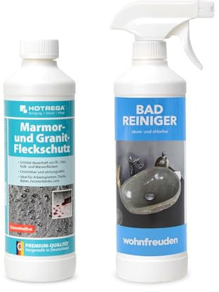 Naturstein Reiniger Pflege Spray säurefrei + Imprägnierung