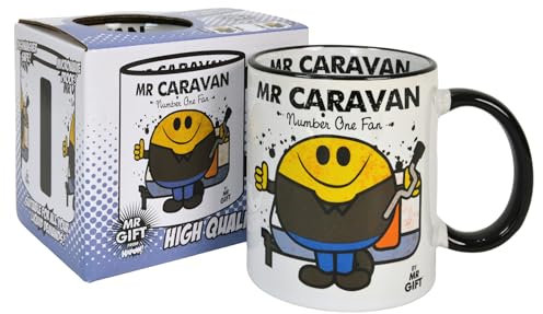 Caravan Mug - Gift for The World's No 1 Caravanner Fan Present Gift for dad him Man