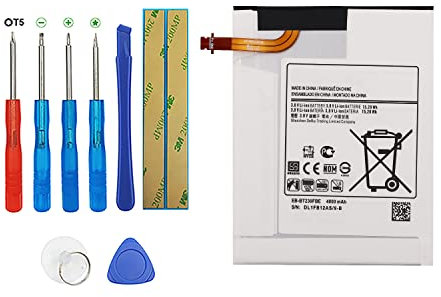Vvsialeek EB-BT230FBU EB-BT230FBE Akku Kompatibel Für Samsung Galaxy Tab 4 7.0 SM-T230, SM-T235 with Toolkit 4000mAh