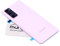 Akkudeckel für Samsung Original für Samsung Galaxy S20 FE 5G (G781B) Pink Backcover Deckel Rückwand mit mungoo Displayputztuch