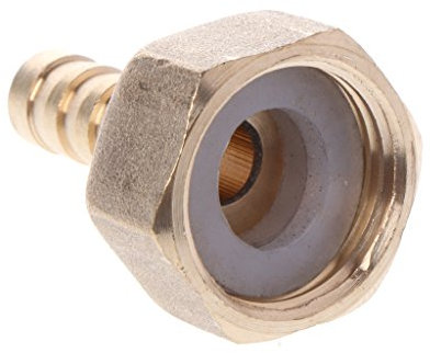 Buwei Messing Außen- / Innengewinde 1/2 BSP bis 8 mm Barb Schlauchkupplung Anschluss Pagodengelenk