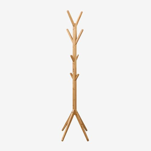 SKLUM Standgarderobe aus Bambus Gaizka Bambus