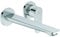 Ideal Standard BD133AA Cerafine O Wand-Waschtischarmatur Wandmontage, Bad-Wandarmatur mit Auslauf, Mischbatterie Wasserhahn, Wassersparend, Chrom