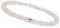 GD GOOD.designs Rosenquarz Armband Damen mit echten Natursteinen und 925 Silber Perle I Naturstein Armband aus facettierte 4mm Edelstein Perlen - Inkl. Geschenkbeutel