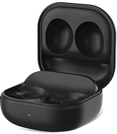 Cuifati Kabelloses Ladecase für Galaxy Buds 2, Unterstützt Kabelloses und Kabelgebundenes Qi-Laden, 700 MAh Ersatz-Ohrhörer-Ladecase mit -Pairing-Sync-Taste