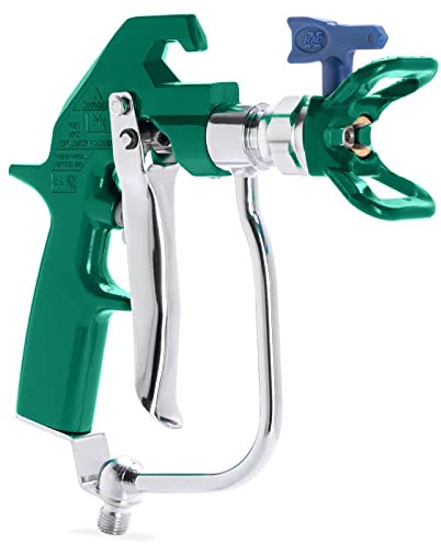 BAUTEC Airless-Spritzpistole für Spritzspachtel & Farbe » max. 500 bar » Anschluss G 1/4“ » 4-Finger-Abzug » Heavy Duty