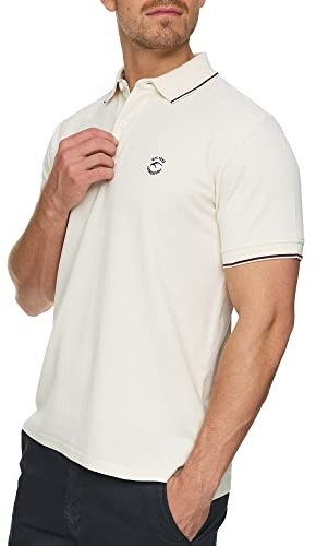 Indicode Herren Wallo Zeitloses Poloshirt aus 100% Baumwolle mit Polokragen | Klassisches Herrenshirt aus weicher Baumwolle, Polohemd, Kurzarmhemd, Sommershirt, Freizeitshirt, Baumwollshirt für Männer
