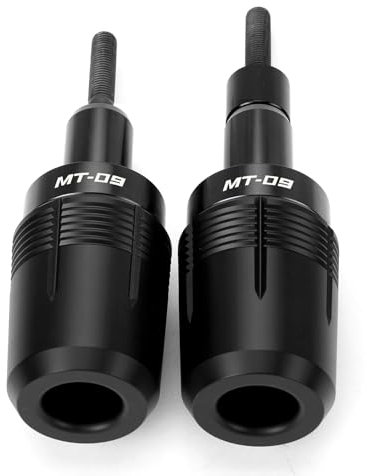 Motorrad Sturzpads Rahmen Schieber Crashpads Protektoren Sturzschutz Für MT09 MT 09 Tracer MT-09 SP 2021 2022 2023 2024 2025 zubehör (Schwarz)