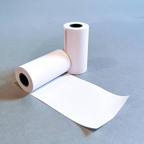 Gebongt24 20x Thermorollen BPA frei | Maße 57mm x 30mm x 12mm | Flächengewicht 48g/m² Papier, 10m lang | Kern-Ø 12 mm | blanko, ohne Rückseitendruck in weiß | FSC zertifiziert