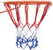 Basketballnetz mit verbesserter Dicke, geeignet für professionelle Basketballspiele im Innen- und Außenbereich, hält allen Wetterbedingungen stand, belastbar, strapazierfähig und hält länger – Rot,