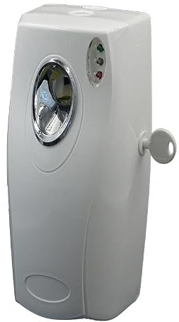 Diffuseur d'Aerosols Automatique. Compatible avec des recharges 250ml majorités des Marques (Protecta, Mouch'clack, Prodifa, Pyrnat)