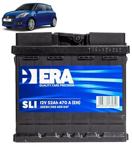 Generico Batteria 50Ah per Suzuki Swift IV 1.2 1.3 1.6 2010+