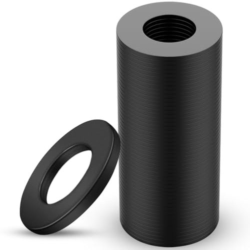 Arandelas M3 negras, 50 unidades M3 planas, arandelas planas para carrocería, arandelas de acero al carbono, arandelas para tornillos, tuercas, varilla roscada, M3 x 7 mm x 0,5 mm