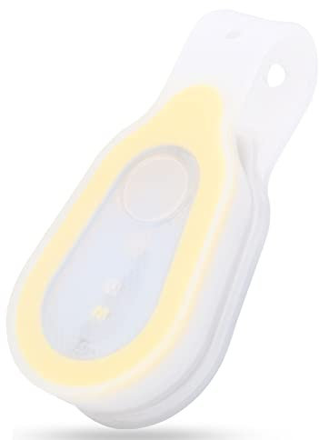 Qukaim Tragbare LED-Licht-Handyhalterung für Mountainbike-Fahrräder, gute Stoßdämpfung, starke Verschleißfestigkeit, einfaches Design