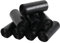 Nesmilers 8 Rolls Bin Liner, Black Bin Bags, 200 Bags (30 liter)