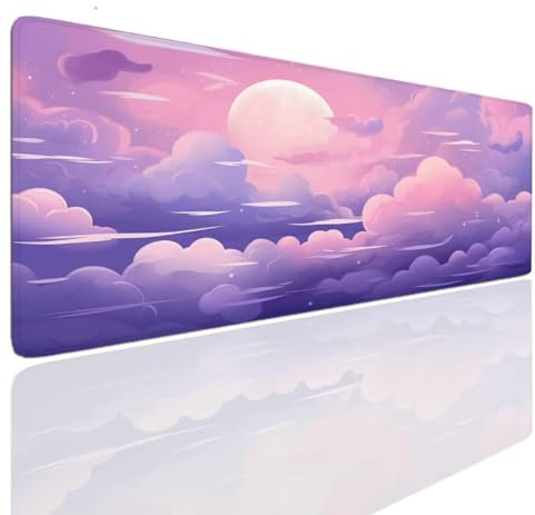 Tapis de Souris Gaming XXL 160x80x0.4cm Tapis Souris Gamer Picture Mouse Pad Mat Caoutchouc Antidérapante Mousepad Haute Précision et Vitesse, Sous-main Résistant, Tapis Bureau pour Claviers, PC S-835
