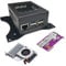 Digitalkey Raspberry Pi 5 Big Case with Active Cooler, Shield PCIe M.2 NVMe SSD (2280 mm), VESA Mounts, Black
