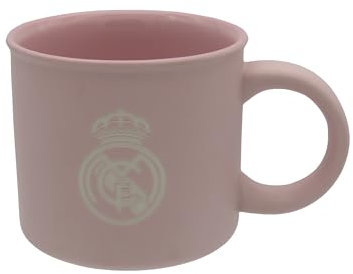 CyP Brands – Real Madrid, Tasse, Keramiktasse, Geschirr, Frühstück, Originalbecher, Schwarz, Offizielles Produkt